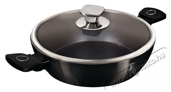 Berlinger Haus LP-KL-135P Black Vantage Collection 28 cm alacsony lábas fedővel Konyhai termékek - Edény - Fazék / lábas - 499922