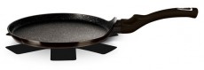 Berlinger Haus BH/7132 Metallic Line Shiny Black Edition 28 cm palacsintasütő Konyhai termékek - Konyhai kisgép (sütés / főzés / hűtés / ételkészítés) - Sütemény / palacsinta készítő gép - 500040