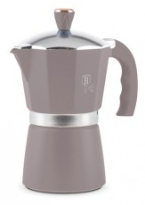 Berlinger Haus BH/8568 matt taupe 3 személyes kotyogós kávéfőző Konyhai termékek - Kávéfőző / kávéörlő / kiegészítő - Kotyogó kávéfőző - 500029
