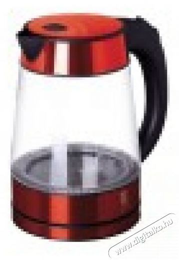 Berlinger Haus BH/9120 1,7L-es burgundi üveg vízforraló Konyhai termékek - Vízforraló / teafőző - 500025