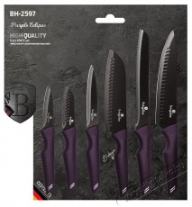 Berlinger Haus BH/2597 lila 6 részes késkészlet Konyhai termékek - Konyhai eszköz - Kés / olló - 500070