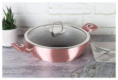 Berlinger Haus BH/6037 I-Rose Collection 28 cm fedővel alacsony lábas Konyhai termékek - Edény - Fazék / lábas - 500085