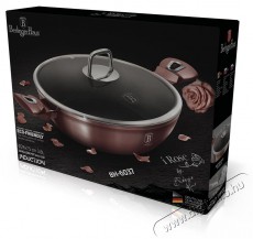Berlinger Haus BH/6037 I-Rose Collection 28 cm fedővel alacsony lábas Konyhai termékek - Edény - Fazék / lábas - 500085