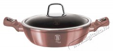 Berlinger Haus BH/6037 I-Rose Collection 28 cm fedővel alacsony lábas Konyhai termékek - Edény - Fazék / lábas - 500085