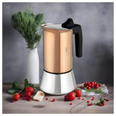 Berlinger Haus BH/8550 rose gold 9 személyes kotyogós kávéfőző Konyhai termékek - Kávéfőző / kávéörlő / kiegészítő - Kotyogó kávéfőző - 500018