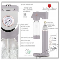 Berlinger Haus BH/8558 2 palackkal, barométerrel, matt taupe szódagép Konyhai termékek - Sodastream szódagép - Sodastream szódagép - 500090