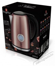 Berlinger Haus BH/9070 kijelzővel, 1,7L pink vízforraló Konyhai termékek - Vízforraló / teafőző - 500035