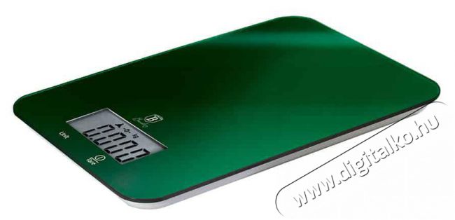 Berlinger Haus BH/9111 5 kg kapacitású, smaragdzöld konyhai mérleg Konyhai termékek - Konyhai mérleg - 500036