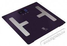 Berlinger Haus BH/9223 180 kg kapacitású, lila testzsíranalizáló személymérleg Szépségápolás / Egészség - Mérleg - Személy mérleg - 500039