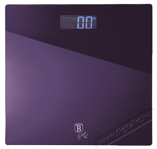 Berlinger Haus BH/9225 150 kg kapacitású, lila személymérleg Szépségápolás / Egészség - Mérleg - Személy mérleg - 500038