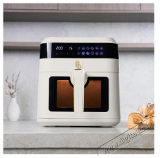 Berlinger Haus BH/9546 matt kr&eacute;m 6,3 L forr&oacute;levegős s&uuml;tő Konyhai term&eacute;kek - Konyhai kisg&eacute;p (s&uuml;t&eacute;s / főz&eacute;s / hűt&eacute;s / &eacute;telk&eacute;sz&iacute;t&eacute;s) - L&eacute;gkever&eacute;ses főzőg&eacute;p / elektromos kukta / multifunkci&oacute;s s&uuml;tő - 500020