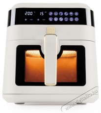 Berlinger Haus BH/9546 matt krém 6,3 L forrólevegős sütő Konyhai termékek - Konyhai kisgép (sütés / főzés / hűtés / ételkészítés) - Légkeveréses főzőgép / elektromos kukta / multifunkciós sütő - 500020