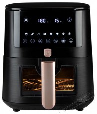 Berlinger Haus BH/9604 fekete- rose gold 8 L forrólevegős sütő Konyhai termékek - Konyhai kisgép (sütés / főzés / hűtés / ételkészítés) - Légkeveréses főzőgép / elektromos kukta / multifunkciós sütő - 500001