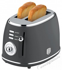 Berlinger Haus BH/9643 matt antracit 2 szeletes kenyérpirító Konyhai termékek - Konyhai kisgép (sütés / főzés / hűtés / ételkészítés) - Kenyérpirító - 500032