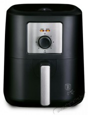 Berlinger Haus BH/9344 fekete 4 L forrólevegős sütő Konyhai termékek - Konyhai kisgép (sütés / főzés / hűtés / ételkészítés) - Légkeveréses főzőgép / elektromos kukta / multifunkciós sütő - 501153