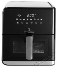 Berlinger Haus BH/9470 fekete- ezüst 7,5 L forrólevegős sütő Konyhai termékek - Konyhai kisgép (sütés / főzés / hűtés / ételkészítés) - Légkeveréses főzőgép / elektromos kukta / multifunkciós sütő - 501154
