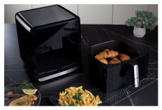 Berlinger Haus BH/9470 fekete- ezüst 7,5 L forrólevegős sütő Konyhai termékek - Konyhai kisgép (sütés / főzés / hűtés / ételkészítés) - Légkeveréses főzőgép / elektromos kukta / multifunkciós sütő - 501154