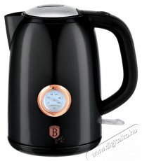 Berlinger Haus BH/9077 hőfok kijelzővel 1,7 L-es rózsaarany-fekete vízforraló Konyhai termékek - Vízforraló / teafőző - 502190