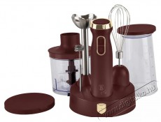 Berlinger Haus BH/9563 matt bordó 6 részes botmixer szett Konyhai termékek - Konyhai kisgép (előkészítés / feldolgozás) - Botmixer - 502437