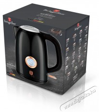 Berlinger Haus LP-BH-043L hőfok kijelzővel, 1,7L-es rose gold-fekete vízforraló Konyhai termékek - Vízforraló / teafőző - 502193