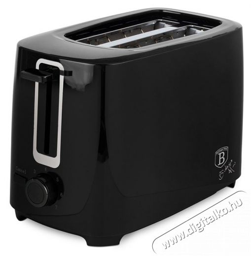 Berlinger Haus BH/9456 fekete 2 szeletes kenyérpirító Konyhai termékek - Konyhai kisgép (sütés / főzés / hűtés / ételkészítés) - Kenyérpirító - 502371