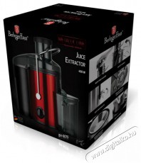 Berlinger Haus BH/9075 450 ml burgundi gyümölcscentrifuga Konyhai termékek - Konyhai kisgép (előkészítés / feldolgozás) - Citrus / gyümölcs facsaró - 501878