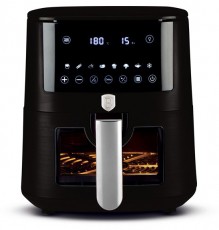 Berlinger Haus BH/9605 8 L matt fekete forrólevegős sütő Konyhai termékek - Konyhai kisgép (sütés / főzés / hűtés / ételkészítés) - Légkeveréses főzőgép / elektromos kukta / multifunkciós sütő - 503111