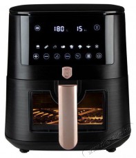 Berlinger Haus BH/9488 5 L fekete- rose gold forrólevegős sütő Konyhai termékek - Konyhai kisgép (sütés / főzés / hűtés / ételkészítés) - Légkeveréses főzőgép / elektromos kukta / multifunkciós sütő - 503107