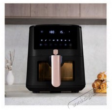 Berlinger Haus BH/9488 5 L fekete- rose gold forrólevegős sütő Konyhai termékek - Konyhai kisgép (sütés / főzés / hűtés / ételkészítés) - Légkeveréses főzőgép / elektromos kukta / multifunkciós sütő - 503107