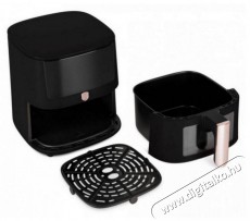 Berlinger Haus BH/9488 5 L fekete- rose gold forrólevegős sütő Konyhai termékek - Konyhai kisgép (sütés / főzés / hűtés / ételkészítés) - Légkeveréses főzőgép / elektromos kukta / multifunkciós sütő - 503107