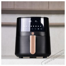 Berlinger Haus BH/9537 5 L fekete- rózsaarany forrólevegős sütő Konyhai termékek - Konyhai kisgép (sütés / főzés / hűtés / ételkészítés) - Légkeveréses főzőgép / elektromos kukta / multifunkciós sütő - 503106