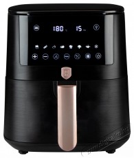 Berlinger Haus BH/9537 5 L fekete- rózsaarany forrólevegős sütő Konyhai termékek - Konyhai kisgép (sütés / főzés / hűtés / ételkészítés) - Légkeveréses főzőgép / elektromos kukta / multifunkciós sütő - 503106