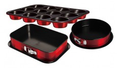 Berlinger Haus BH/7635 3 RÉSZES TORTAFORMA SZETT MUFFIN SÜTŐFORMÁVAL Konyhai termékek - Edény - Sütőtepsi / sütőforma - 511626