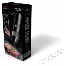 Berlinger Haus BH/9288 carbon pro 2 r&eacute;szes elektromos s&oacute;- &eacute;s borsőrlő Konyhai term&eacute;kek - Konyhai eszk&ouml;z - S&oacute; &eacute;s bors &ouml;rlő - 500080