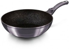 Berlinger Haus Carbon PRO Line Wok márvány felülettel, 28 cm Konyhai termékek - Edény - Wok serpenyő - 523994