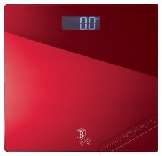 Berlinger Haus BH/9351 burgundi 150 kg kapacit&aacute;s&uacute; szem&eacute;lym&eacute;rleg Sz&eacute;ps&eacute;g&aacute;pol&aacute;s / Eg&eacute;szs&eacute;g - M&eacute;rleg - Szem&eacute;ly m&eacute;rleg - 502573