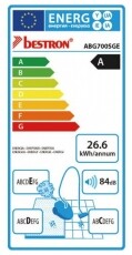 Bestron ABG700SGE Cleaning Deluxo porzsákos porszívó Háztartás / Otthon / Kültér - Porszívó / takarítógép - Porzsákos porszívó - 317167