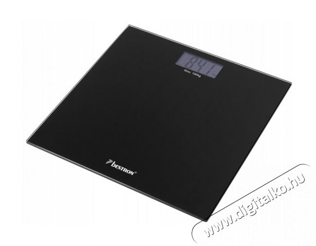 Bestron ABS2000B digitális személy mérleg - fekete Szépségápolás / Egészség - Mérleg - Személy mérleg - 351695