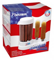 Bestron AHD450 American Dreams hotdog készítő Konyhai termékek - Konyhai kisgép (sütés / főzés / hűtés / ételkészítés) - Konyhai különlegesség - 317073