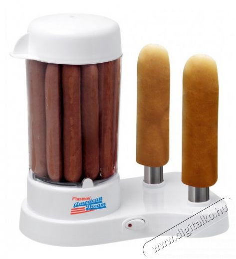 Bestron AHD450 American Dreams hotdog készítő Konyhai termékek - Konyhai kisgép (sütés / főzés / hűtés / ételkészítés) - Konyhai különlegesség - 317073