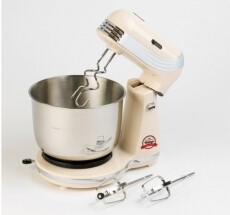 Bestron AKM100RE Vintage konyhai mixer Konyhai termékek - Konyhai kisgép (előkészítés / feldolgozás) - Tálas mixer - 317133