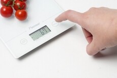 Bestron AKS700W Easy Kitchen digitális konyhai mérleg - fehér Konyhai termékek - Konyhai mérleg - 317116