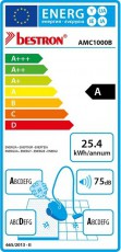 Bestron AMC1000B porzsák nélküli porszívó Újdonságok - Új termékek - 332172