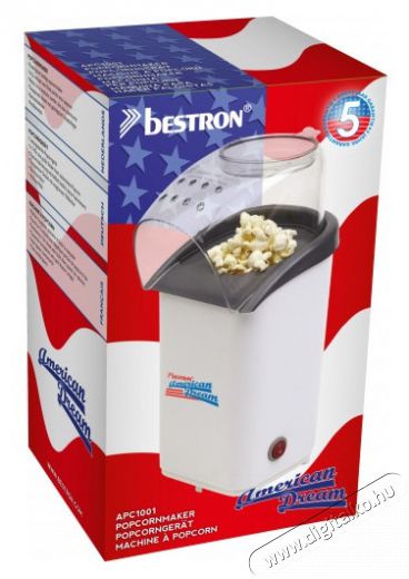 Bestron APC1001 American Dreams popcorn készítő Konyhai termékek - Konyhai kisgép (sütés / főzés / hűtés / ételkészítés) - Konyhai különlegesség - 317074