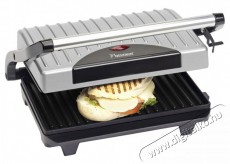 Bestron APG100S Viva Italia panini grillsütő - ezüst Konyhai termékek - Konyhai kisgép (sütés / főzés / hűtés / ételkészítés) - Kontakt grill sütő / sütőlap - 317060