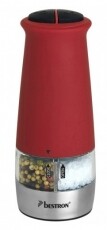 Bestron APS532R Easy Kitchen elektromos só- és borsőrlő - piros Konyhai termékek - Konyhai eszköz - Só és bors örlő - 317099
