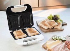 Bestron ASM750W szendvicssütő Konyhai termékek - Konyhai kisgép (sütés / főzés / hűtés / ételkészítés) - Melegszendvics / gofri sütő - 361923