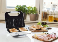 Bestron ASM750W szendvicssütő Konyhai termékek - Konyhai kisgép (sütés / főzés / hűtés / ételkészítés) - Melegszendvics / gofri sütő - 361923