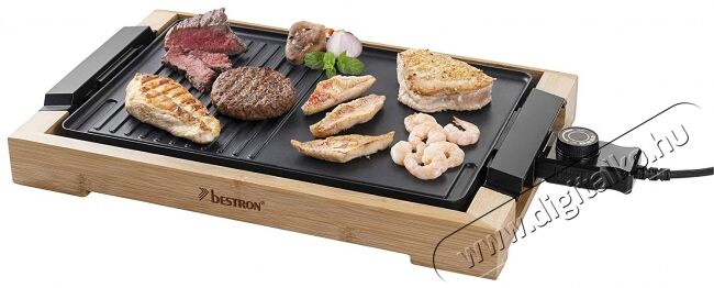 Bestron AG2000BB asztali grill Konyhai termékek - Konyhai kisgép (sütés / főzés / hűtés / ételkészítés) - Kontakt grill sütő / sütőlap - 364265