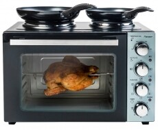 Bestron AOV31CP mini sütő Konyhai termékek - Sütő-főzőlap, tűzhely (szabadonálló) - Mini sütő / mini grill / mini konyha - 361080